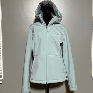 Columbia Winter Coat, Hoodie Size L